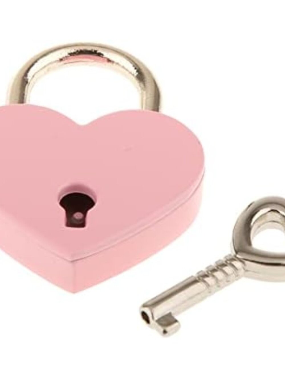 3 Pcs Heart Lock with Keys, Heart Shaped Lock for Diary - Picture 3 of 4